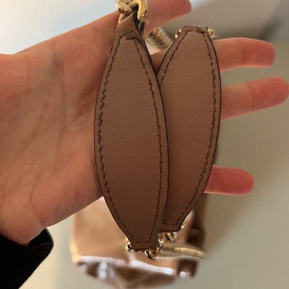 GUCCI PATENT LEATHER PINK/NUDE HANDBAG - Picture 5 of 7